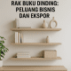 Rak Buku Dinding