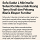 Sofa Sudut L Minimalis