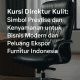 kursi direktur kulit