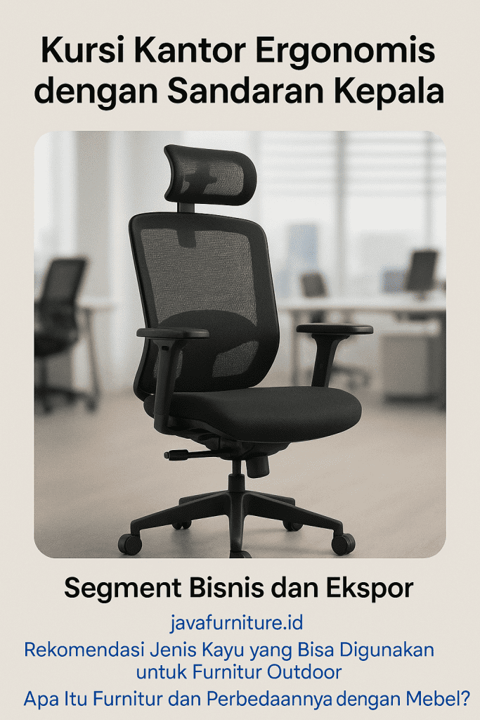 Kursi Kantor Ergonomis
