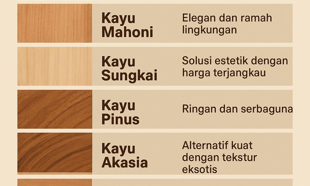 jenis jenis kayu