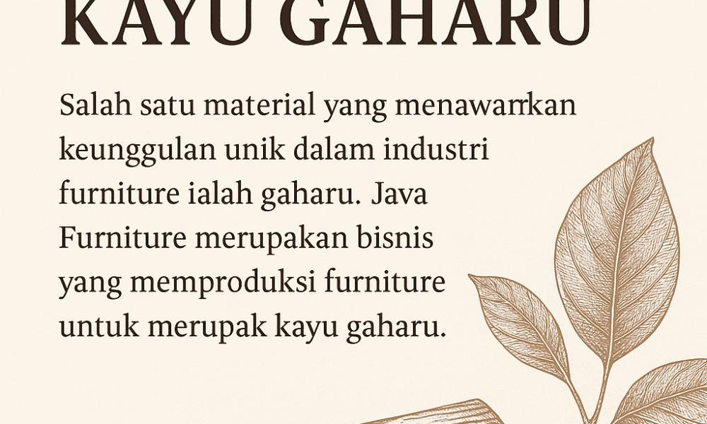 keunggulan kayu gaharu