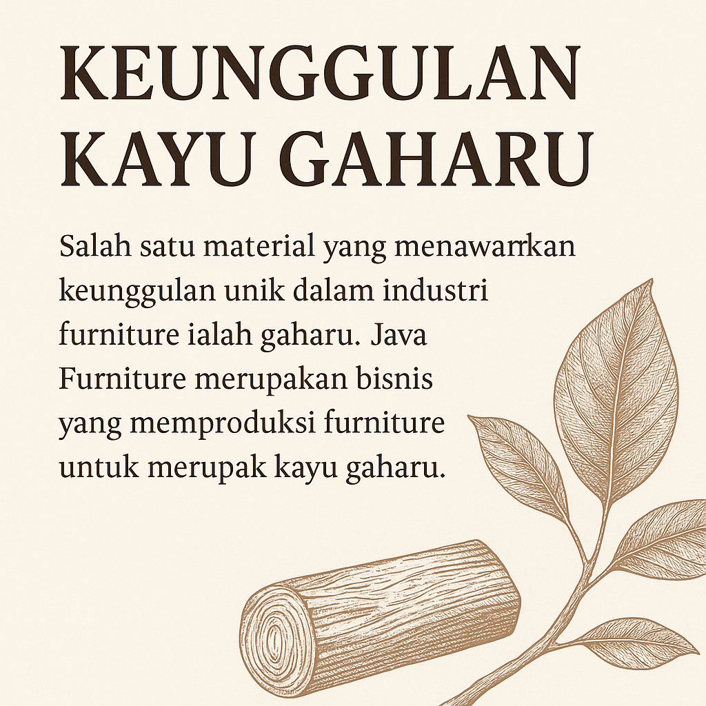 keunggulan kayu gaharu