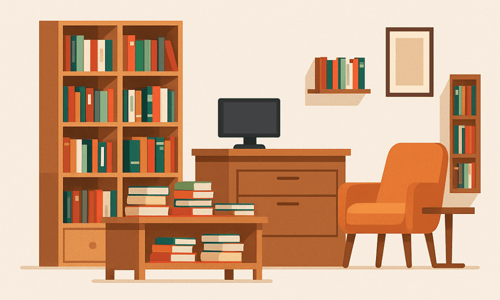 Furnitur untuk Toko Buku