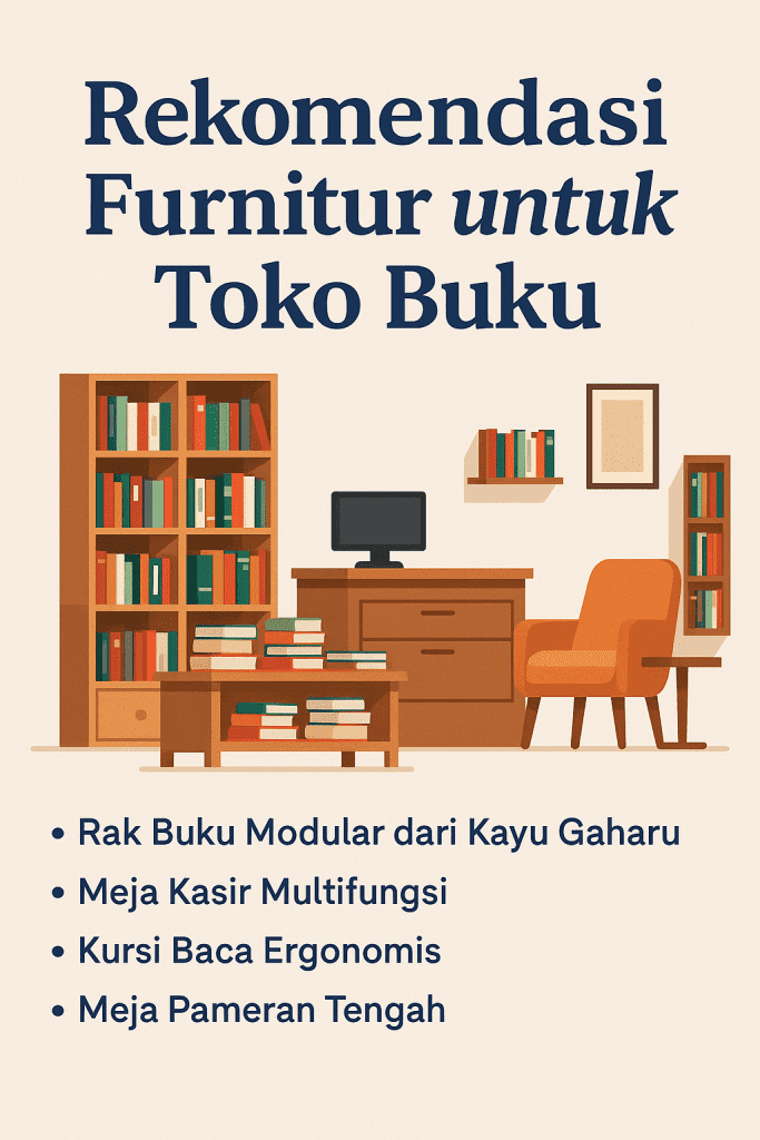Furnitur untuk Toko Buku