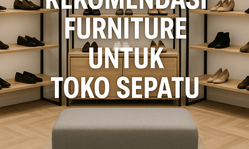 furniture untuk toko sepatu