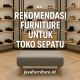 furniture untuk toko sepatu