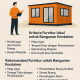 Furniture Untuk Bangunan Kontainer