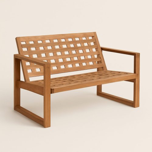 Kursi Duduk Teak Double