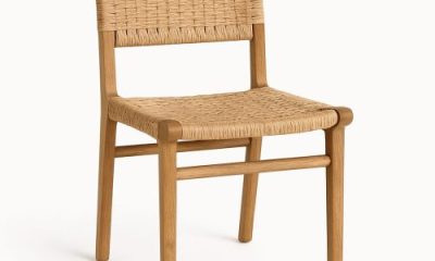 Teak Woven Dining Chair