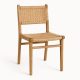 Teak Woven Dining Chair