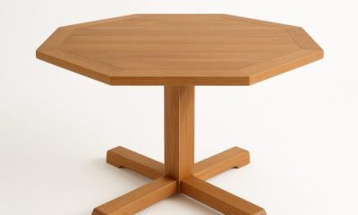 Meja Makan Segi Delapan Kayu Jati Solid