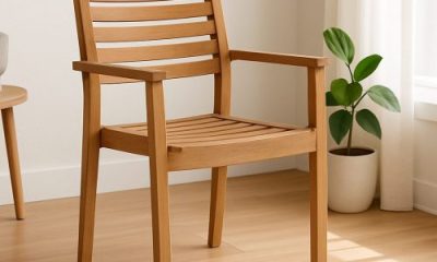 Italy Stacking Arm Chair