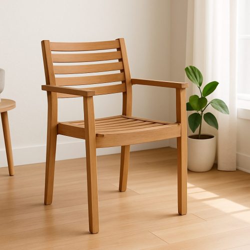 Italy Stacking Arm Chair