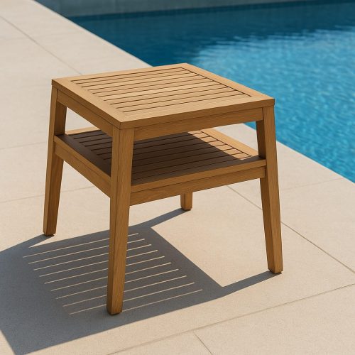 Teak Stacking High