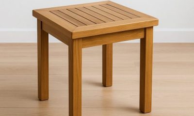 Meja Samping Kayu Jati