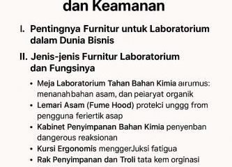 Furnitur untuk Laboratorium
